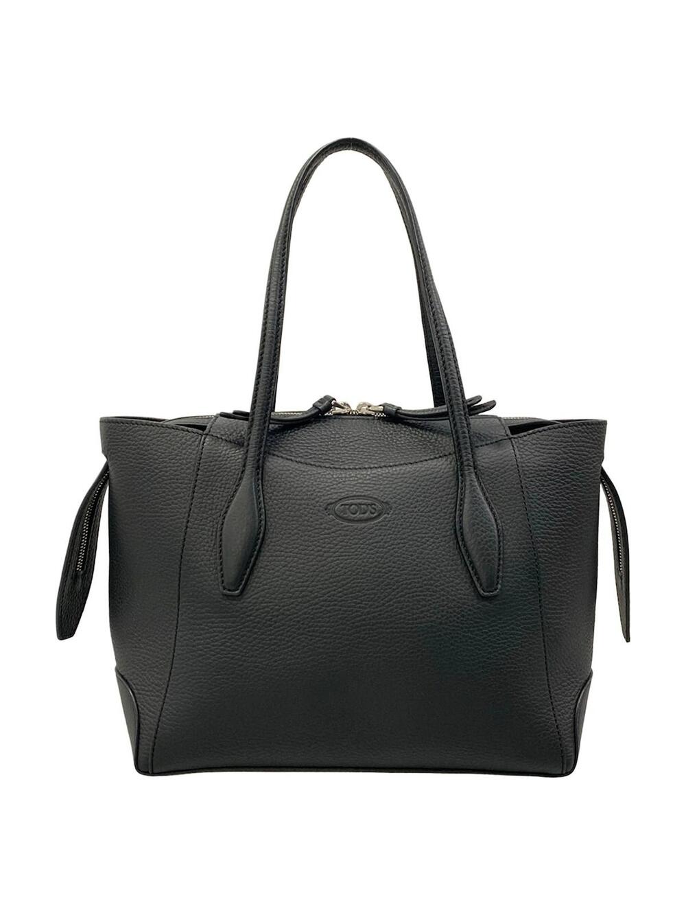 Tod's Black Leather Handbag #363681T62B
